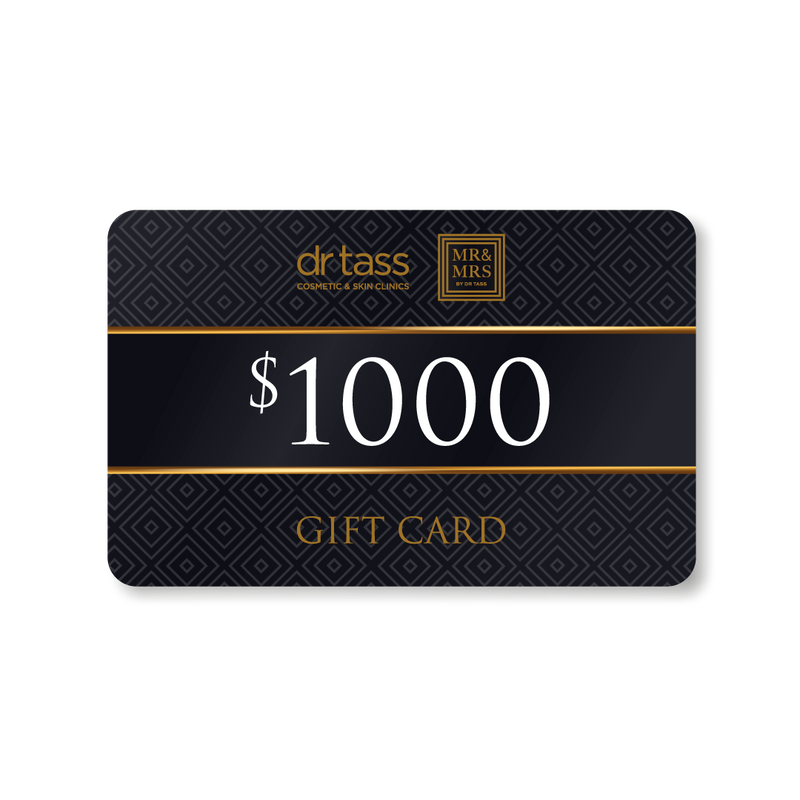 Dr Tass $1,000 In Clinic Gift Card