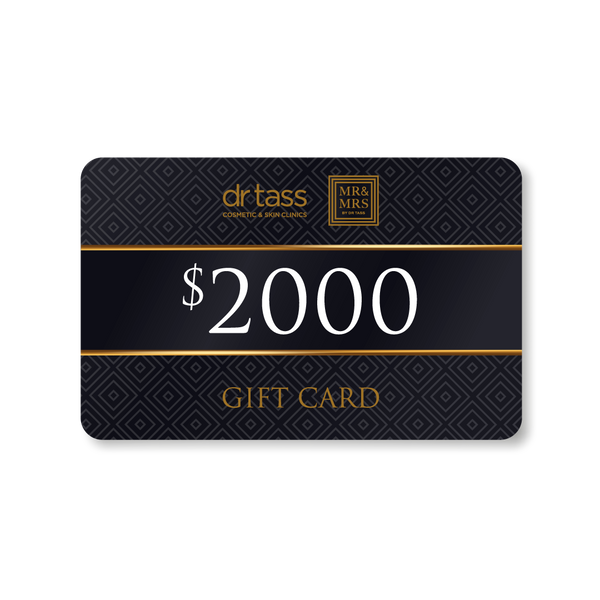 Dr Tass $2,000 In Clinic Gift Card
