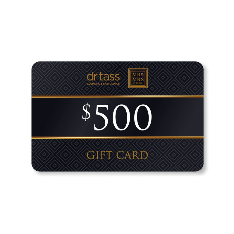 Dr Tass $500 In Clinic Gift Card